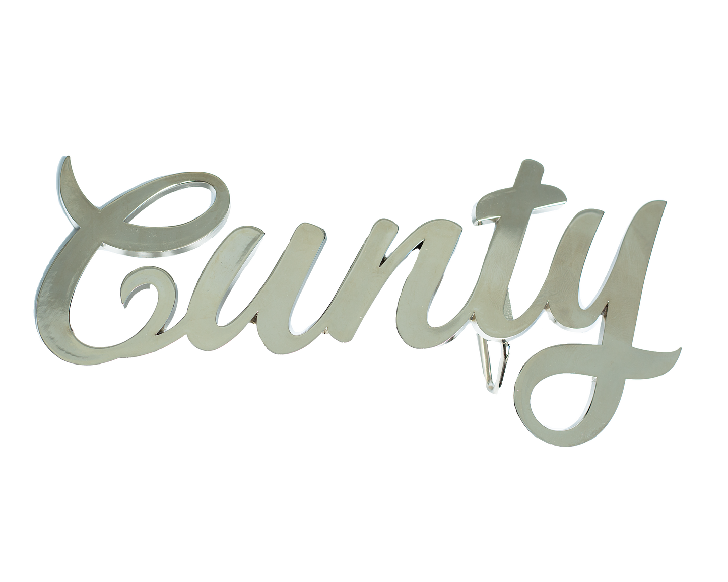 “Cunty” Buckle - Silver